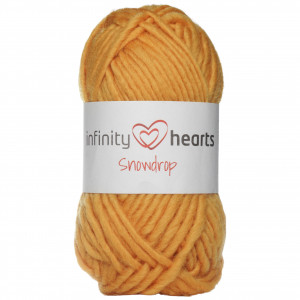 Infinity Hearts Snowdrop Yarn 24 Mustard