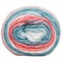 Infinity Hearts Anemone Yarn 07 Blue/Red/White