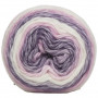 Infinity Hearts Anemone Yarn 10 Purple/White