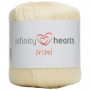 Infinity Hearts Orchid Yarn 03 Cream