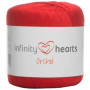 Infinity Hearts Orchid Yarn 13 Red