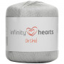 Infinity Hearts Orchid Yarn 15 Grey