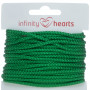 Infinity Hearts Anorak Cord Polyester 3mm 07 Green - 5m