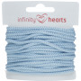 Infinity Hearts Anorak Cord Polyester 3mm 08 Light Blue - 5m