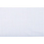 Checkered Tablecloth 4x4mm Cotton Fabric 601 Light blue 140cm - 50cm