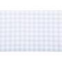Checkered Tablecloth 10x10mm Cotton Fabric 601 Light blue 140cm - 50cm