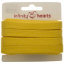 Infinity Hearts Anorak Cord Cotton flat 10mm 340 Yellow - 5m