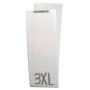 Size Tag/Label 3XL White - 1 pc