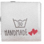 Tag/Label Wash 30 Degrees Handmade White - 1 pc