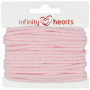 Infinity Hearts Anorak Cord Cotton round 3mm 500 Light Red - 5m