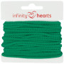 Infinity Hearts Anorak Cord Cotton round 3mm 720 Light Green - 5m