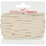 Infinity Hearts Anorak Cord Cotton round 5mm 200 Nature - 5m