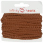 Infinity Hearts Anorak Cord Cotton round 5mm 850 Light Brown - 5m