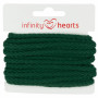 Infinity Hearts Anorak Cord Cotton round 5mm 760 Dark Green - 5m