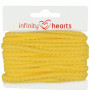 Infinity Hearts Anorak Cord Cotton round 5mm 340 Yellow - 5m