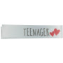 Label Teenager White - 1 piece