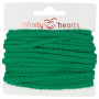 Infinity Hearts Anorak Cord Cotton round 5mm 720 Light Green - 5m