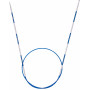 KnitPro SmartStix Fixed Circular Knitting Needles Aluminium 60cm Blue 2.00mm