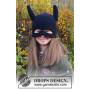 Bat Hat by DROPS Design - Crochet Bat Hat Pattern size 1/2 - 7/8 years