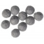 Felt Balls 10mm Grey GY1 - 10 pcs.