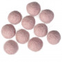 Felt Balls Wool 10mm Lavender V2 - 10 pcs