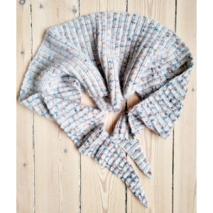 Soft Pennant Scarf by Rito Krea - Scarf Crochet Pattern 187x31cm