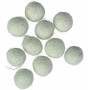 Felt Balls Wool 10mm Light Mint Green W5 - 10 pcs