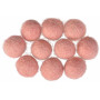 Felt Balls 10mm Light Old Pink P6 - 10 pcs.