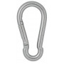 Infinity Hearts Carabiner Stainless Steel Silver 70mm - 3 pcs