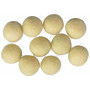 Felt Balls Wool 10mm Light Yellow W3 - 10 pcs