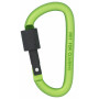 Infinity Hearts Carabiner with Lock Brass Green 80mm - 5 pcs