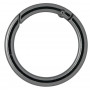 Infinity Hearts O-ring/Endless ring with Opening Brass Gunmetal Dia. 37,6mm - 5 pcs