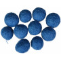 Felt Balls 10mm Dark blue BL3 - 10 pcs.