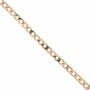Infinity Hearts Chain by the metre Aluminum Gold 12x8mm - 50cm