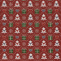 Christmas French Terry Fabric 150cm 18 Christmastrees - 50 cm