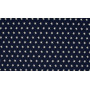 Minimals Cotton Poplin Fabric Print 108 Star Navy 145cm - 50cm