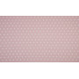 Minimals Cotton Poplin Fabric Print 111 Star Dusty Pink 145cm - 50cm