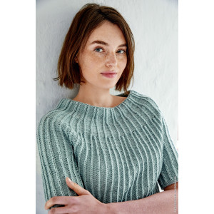 Cool Wool Sweater by Lana Grossa - Women’s sweater with round yoke size 8/10 - 20/22