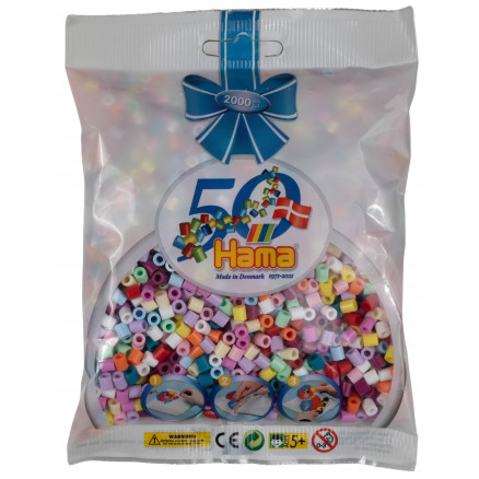 5mm Hama MIDI beads - Pastel Mint (n°98) x1000 - Perles & Co