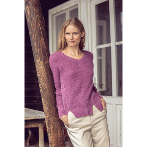 Ecopuno Sweater by Lana Grossa - Sweater Knitting Pattern Size 36/38 - 44