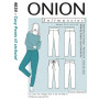 ONION Cut Pattern 4034 Cozy Pants for Knitwear