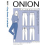 ONION Cut Pattern 9031 Plus Cozy Pants for Knitwear