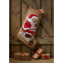 Permin Embroidery Kit Christmas Stocking Elf on Tree 37x60cm