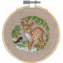 Permin Embroidery Kit Bambi dia.10cm