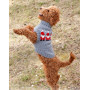 Merry Santas by DROPS Design - Knitted Dog's Jumper Size XS - M