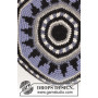 Inti by DROPS Design - Crochet Pouf Colour Pattern 48x18 cm