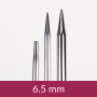 Drops Pro Classic Interchangeable Circular Needles Brass 12cm 6.50mm / 4.5in US10.5