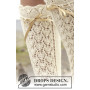 Marie Antoinette by DROPS Design - Knitted Knee Socks with Lace Pattern size 35 - 43