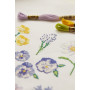 DMC Mindful Making Embroidery Kit Cross Stitch Flower