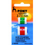 Pony Row Counter 2-7.5mm - 2 pcs